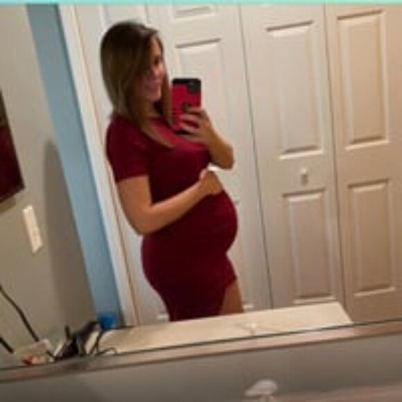 crew neck t shirt dress - Picture 3 of 3